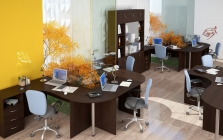 Комплект офисной мебели Simple 01 Дуб Юкон