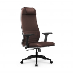 Кресло руководителя Мetta L 1m 38K2/4D Infinity Easy Clean MPES Комплект 8 Темно-коричневое