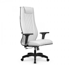 Кресло руководителя Мetta L 1m 50M/2D Infinity Easy Clean MPES Комплект 4 Белое