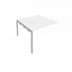 Проходной наборный элемент переговорного стола Metal System Б.ППРГ-2 Белый/Серый