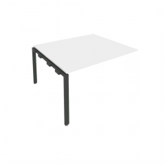 Проходной наборный элемент переговорного стола Metal System Б.ППРГ-3 Белый/Антрацит