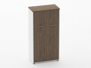 Шкаф 3 широкий закрытый, 2 двери Персона Грата Deka 10.16.141 Дуб Верцаска/Белый