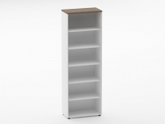 Шкаф 5 широкий открытый Персона Грата Deka 10.23.101 Дуб Верцаска/Белый