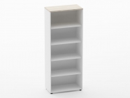 Шкаф 4 широкий открытый Персона Грата Deka 10.19.101 Дуб Сантана светлый/Белый