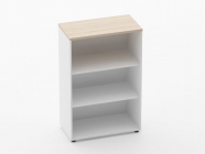 Шкаф 2 широкий открытый Персона Грата Deka 10.12.101 Туя/Белый