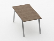 Л-образный металлический каркас с траверсами Персона Грата Deka 74.145.08 К Металлик матовый муар