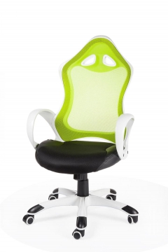 Кресло офисное Тесла CX0398H01 White green