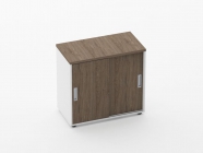 Тумба-купе Персона Грата Deka 9.02.08 Дуб Верцаска/Белый