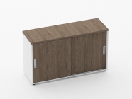 Тумба-купе для рабочего модуля Персона Грата Deka 9.02.125 Дуб Верцаска/Белый