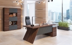Комплект мебели для кабинета руководителя Irvin 01 Олива