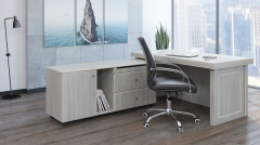 Комплект мебели для кабинета руководителя Bern 11 Светлый дуб