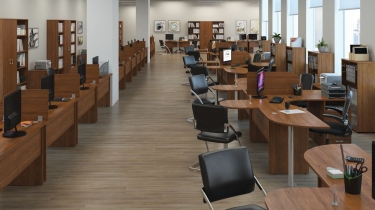 Комплект мебели для персонала POINTEX Trend TRD04 Орех