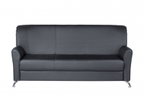 Диван трехместный POINTEX EUR29430001 Черный