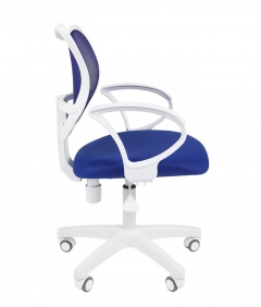 Компьютерное кресло Chairman 450 LT Белый пластик Синий