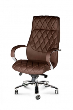 Кресло офисное Бонд H-2029-322 Темно-коричневый