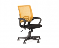 Кресло офисное Спринг Оранжевый/Черный