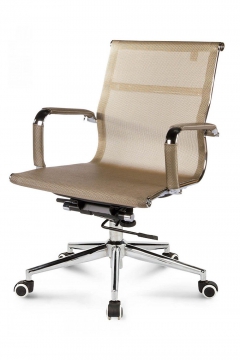 Кресло офисное Хельмут LB HA-102-04 низкая спинка Бронзовый
