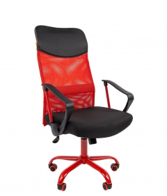 Кресло руководителя CHAIRMAN 610 CMet Красный