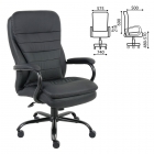 Кресло офисное BRABIX Heavy Duty HD-001 Черный*