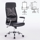 Кресло офисное BRABIX BRABIX Flight EX-540 экокожа Черный