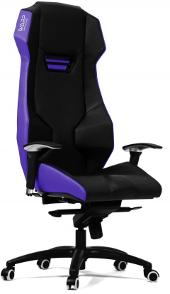 Геймерское кресло WARP Ze Пурпурный/черный