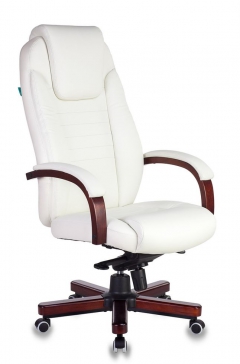 Кресло руководителя Бюрократ T-9923WALNUT/IVORY