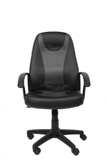 Кресло для руководителя РК-183 Черное Серое