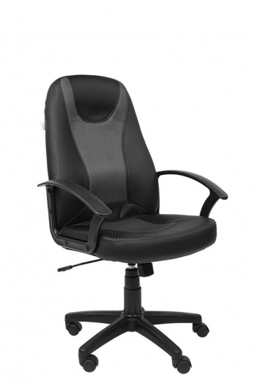 Кресло для руководителя РК-183 Черное Серое
