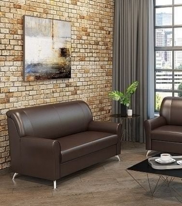2-х местный диван Европа 2Д ИК P2 euroline 9100 Черный