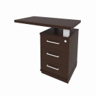 Тумба приставная Рива First KTP-1 R Венге