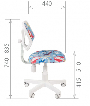 Детское кресло Chairman CHAIRMAN KIDS 106 White Зоопарк