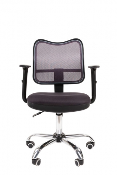 Офисное кресло для оператора CHAIRMAN 450 Chrome New Серый