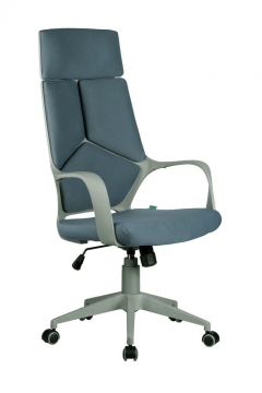 Кресло оператора Riva Chair 8989 серый пластик Серый