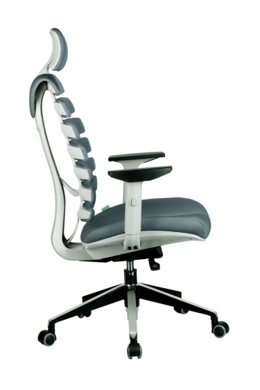 Кресло оператора Рива Riva Chair SHARK Серый