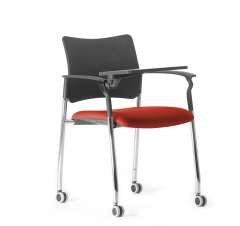 Кресло со столиком на колесах Pinko plastic cast MH YI106 Arms+WT