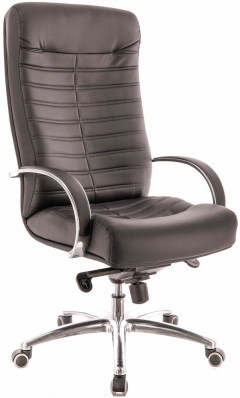 Кресло для руководителя Orion AL M кожа Черный
