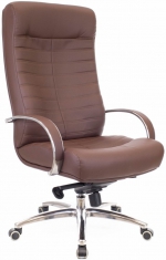 Кресло для руководителя Orion AL M кожа Коричневый