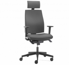 Кресло JOB 215 3D black MH YI363 headrest