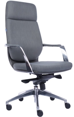 Кресло для руководителя Everprof Paris Ткань Темно-серый