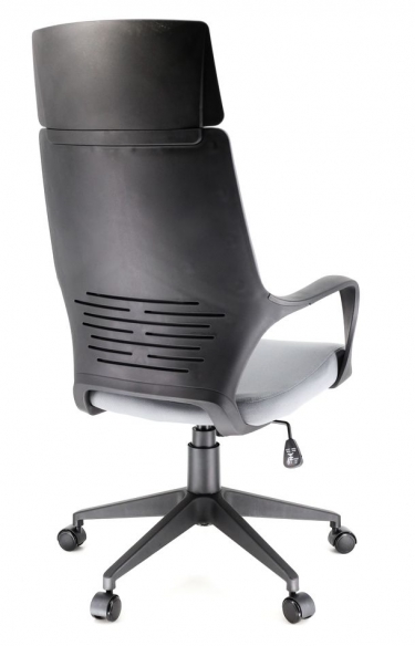Кресло для руководителя Everprof Trio Black TM Ткань Серый