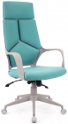 Кресло для руководителя Everprof Trio Grey TM Ткань Бирюзовый