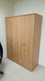Шкаф для одежды большой с замком Альфа 61.42