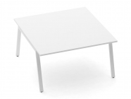 Стол для переговоров Персона Грата Deka Л-обр.каркас 74.145.14 Белый