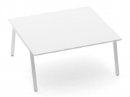 Стол для переговоров Персона Грата Deka Л-обр.каркас 74.145.16 Белый