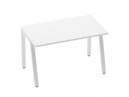 Стол прямой Персона Грата Deka Л-обр. каркас 73.07.12 Белый