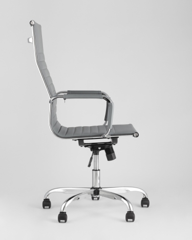 Кресло руководителя Stool Group TopChairs City Серое