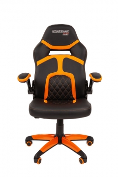 Кресло геймерское CHAIRMAN GAME 18 Черный Оранжевый