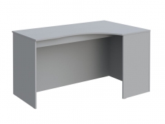 Стол письменный правый SE-1400 R Серый