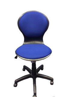 Детское компьютерное кресло LB-C03 Синяя сетка
