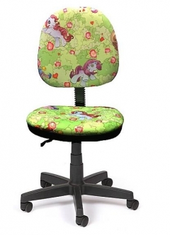 Детское компьютерное кресло LB-C04 Пони зеленый